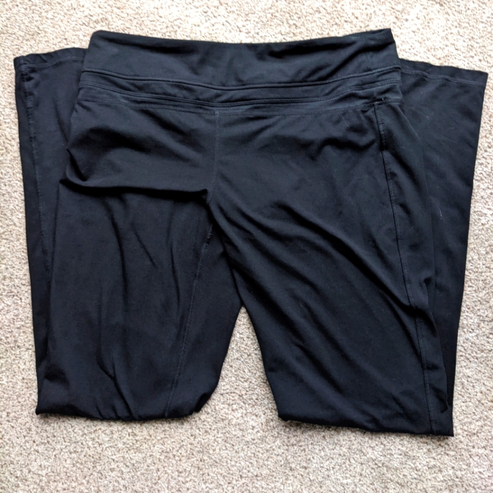 Tangerine Black Leggings Size Large